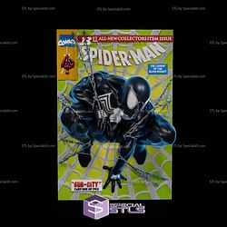 Venom Spiderman Poster 256mm Build Plate STL Files