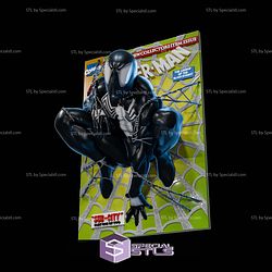 Venom Spiderman Poster 256mm Build Plate STL Files