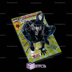 Venom Spiderman Poster 256mm Build Plate STL Files