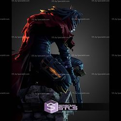 Vincent Valentine Final Fantasy Vigilante 345mm STL Files