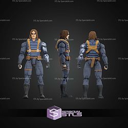 Winter Soldier Bucky Barnes 1 12 Action Figure STL Files
