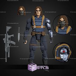 Winter Soldier Bucky Barnes 1 12 Action Figure STL Files