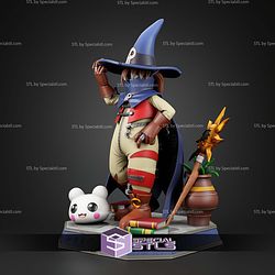 Wizardmon Digimon V2 STL Files