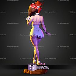 Wilma Flintstone Anime Style STL Files