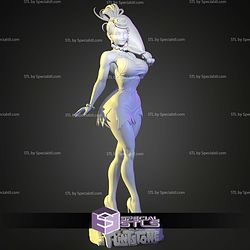 Wilma Flintstone Anime Style STL Files