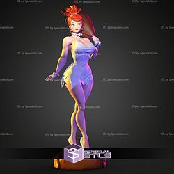 Wilma Flintstone Anime Style STL Files
