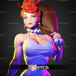 Wilma Flintstone Anime Style STL Files