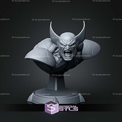 Wolverine Scream Winter Bust 125mm STL Files