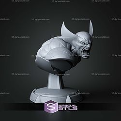 Wolverine Scream Winter Bust 125mm STL Files