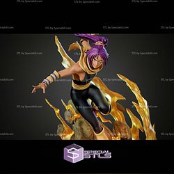 Yoruichi Shihoin Bleach Thunder Action 208mm STL Files