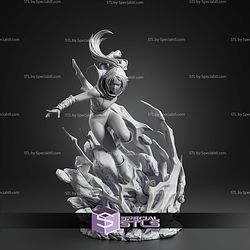 Yoruichi Shihoin Bleach Thunder Action 208mm STL Files