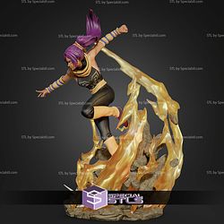 Yoruichi Shihoin Bleach Thunder Action 208mm STL Files