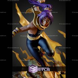 Yoruichi Shihoin Bleach Thunder Action 208mm STL Files