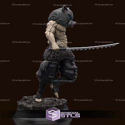 Inosuke Hashibira Kimetsu No Yaiba Muscle STL Files
