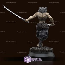 Inosuke Hashibira Kimetsu No Yaiba Muscle STL Files