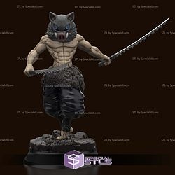 Inosuke Hashibira Kimetsu No Yaiba Muscle STL Files