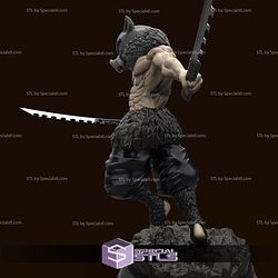Inosuke Hashibira Kimetsu No Yaiba Muscle STL Files