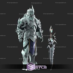 Cosplay STL Files Mawsworn Anduin Armor