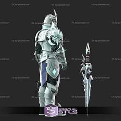 Cosplay STL Files Mawsworn Anduin Armor