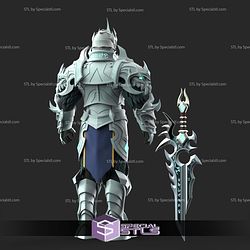 Cosplay STL Files Mawsworn Anduin Armor