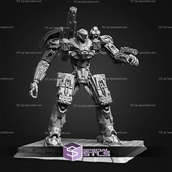 Archangel Scifi Robot STL Miniatures