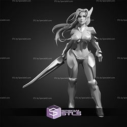 Steel Hearts Pin Up Modern STL Miniatures