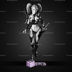 Steel Hearts Pin Up Modern STL Miniatures