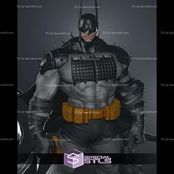 Absolute Batman On Base Museum STL Files