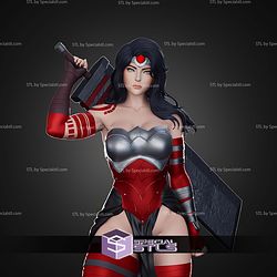 Absolute Wonder Woman Curry Big Sword STL Files