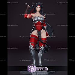 Absolute Wonder Woman Curry Big Sword STL Files