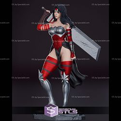 Absolute Wonder Woman Curry Big Sword STL Files