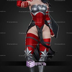 Absolute Wonder Woman Curry Big Sword STL Files