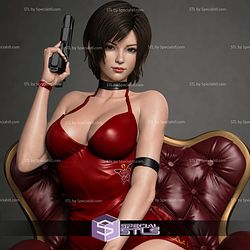 Ada Wong Resting On Sofa STL Files