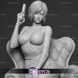 Ada Wong Resting On Sofa STL Files