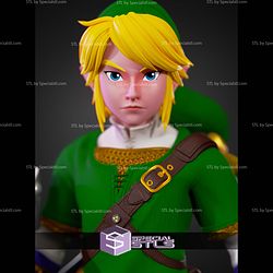 Adult Link Hero Of Time Stylized STL Files