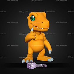 Agumon Digimon Like Finger STL Files