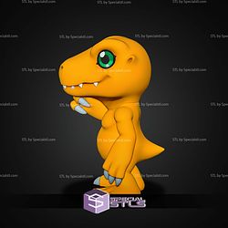 Agumon Digimon Like Finger STL Files