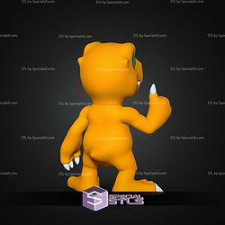 Agumon Digimon Like Finger STL Files