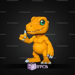 Agumon Digimon Like Finger STL Files