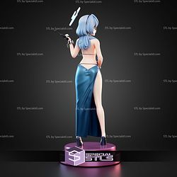 Ako Dress Blue Archive 280mm STL Files