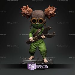 Alone Little Nightmares 150mm STL Files
