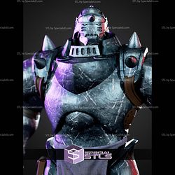 Alphonse Elric Hero Pose STL Files