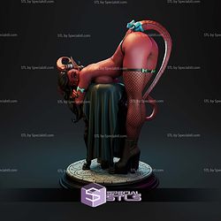 Amidara Blustmorn 75mm 1 12 Fantasy STL Miniatures