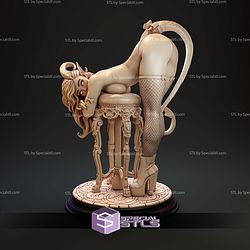 Amidara Blustmorn 75mm 1 12 Fantasy STL Miniatures