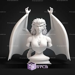 Angela Gargoyles Bust STL Files