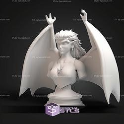 Angela Gargoyles Bust STL Files