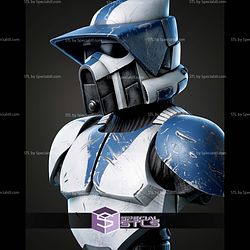 ARF Trooper Portrait Bust 299mm STL Files
