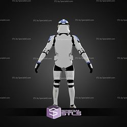 Articulated Clone Trooper Figurine 294mm STL Files