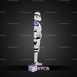 Articulated Clone Trooper Figurine 294mm STL Files