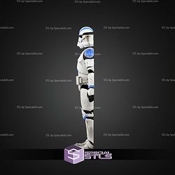 Articulated Clone Trooper Figurine 294mm STL Files